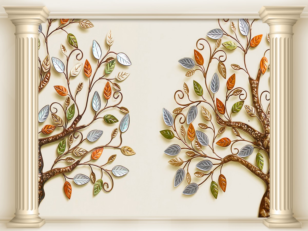 Объемный пейзаж